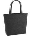 BG721 BagBase Felt Shopper Charcoal Melange colour image